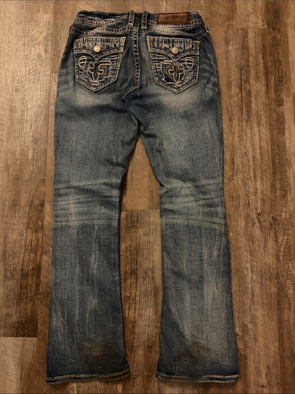 Rock revival low rise jeans